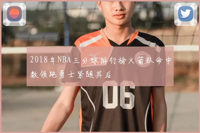 2018年NBA三分球排行榜火箭队命中数领跑勇士紧随其后